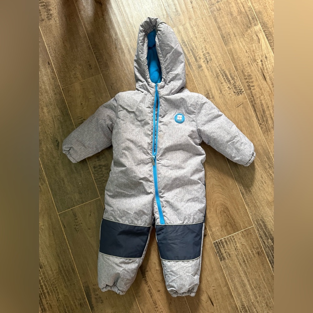 George Blue and Gray Snowsuit